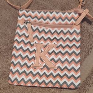 Chevron Pattern Crossbody Bag